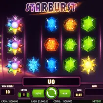 SGCasino - Starburst Slot Game - NetEnt