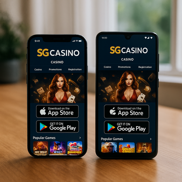 SGCasino - Browser Based Platform - No Download Required